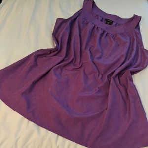 Purple shift dress/tunic